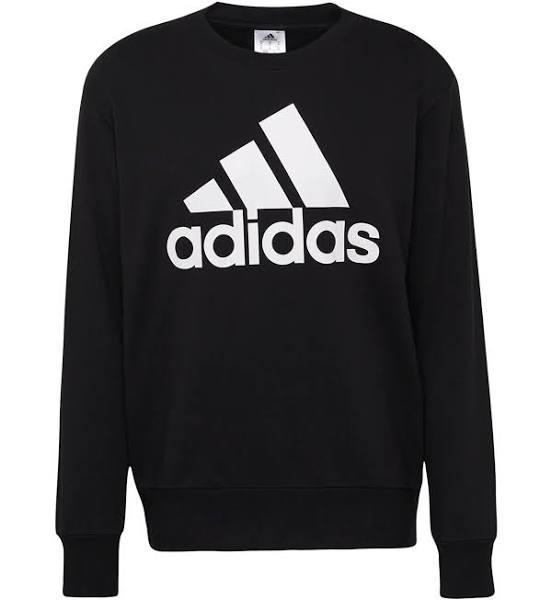 adidas-Essentials French Terry Big Logo Sweatshirt-Men-Black-L