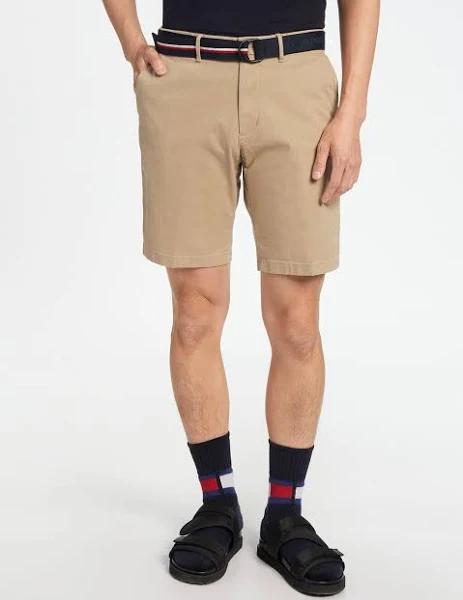 Tommy Hilfiger Brooklyn Twill Shorts in Beige 30