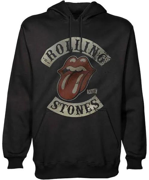 The Rolling Stones - 1978 Tour Unisex XX-Large Pullover Hoodie - Black