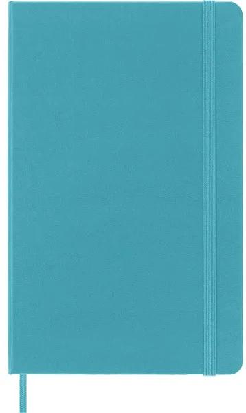 Moleskine Classic Notebook, Large, Dotted, Reef Blue, Hard Cover (5 x 8.25)