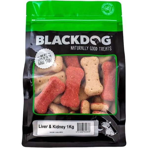 Blackdog Liver & Kidney Dog Biscuits, 1kg