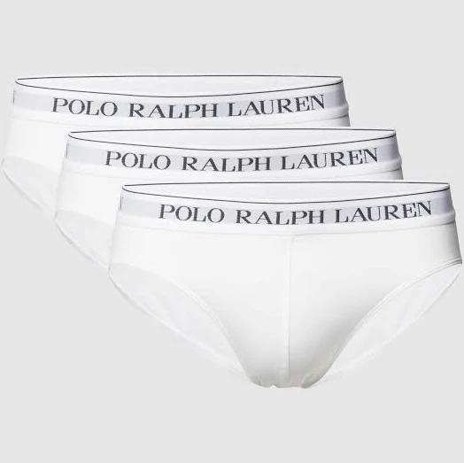 Polo Ralph Lauren Low Rise 3-Pack Men's Brief - White