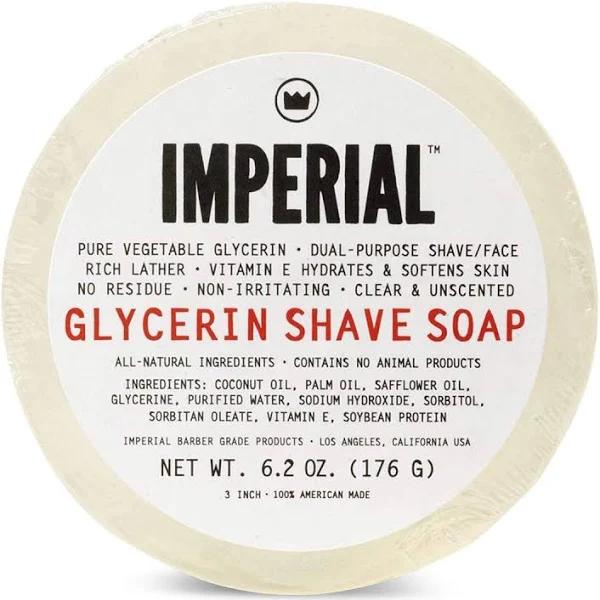 Imperial Glycerin Shave Soap 176gr