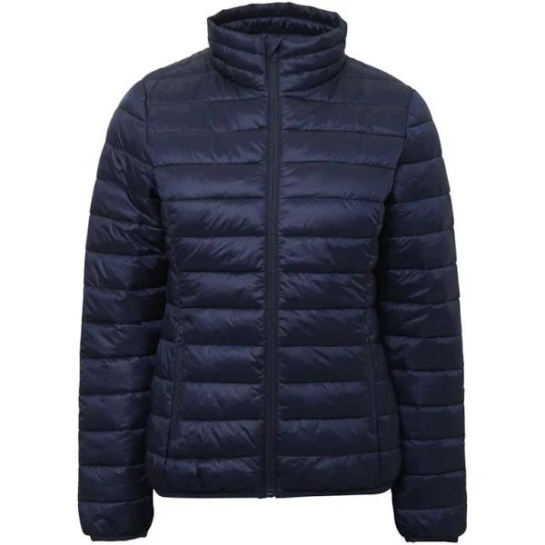 2786 Womens/Ladies Terrain Long Sleeves Padded Jacket Navy M