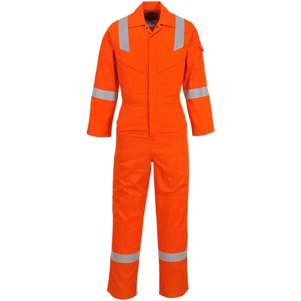 Portwest Flame Resistant Super Light Weight Anti-static Coverall 210g