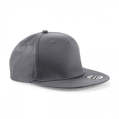 Beechfield Rapper Snapback Cap Purple One Size