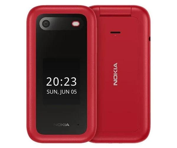 Nokia 2660 Flip + Cradle Bundle - Red