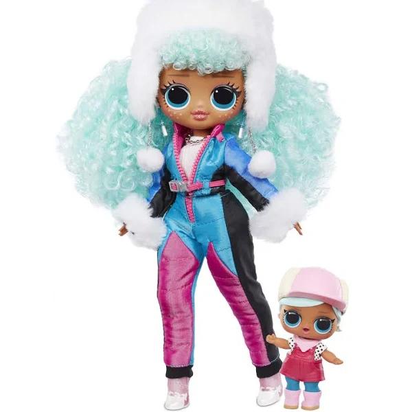 L.O.L. Surprise! O.M.G. Winter Chill Icy Gurl Fashion Doll & Brrr B.B. Doll with 25 Surprises (570240)