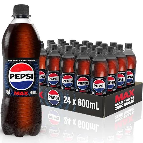 Pepsi Max Soft Drink 24 x 600 ml