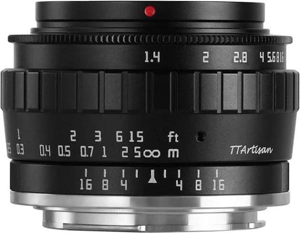 TTArtisan 23mm f/1.4 APS-C Lens For Fuji x (Black)