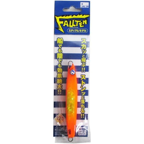 Blue Blue FALLTEN Medium Metal Jig 120g #16 Passion Orange