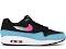 Nike Air Max 1 Jelly Swoosh Black Fuchsia Blue Fury