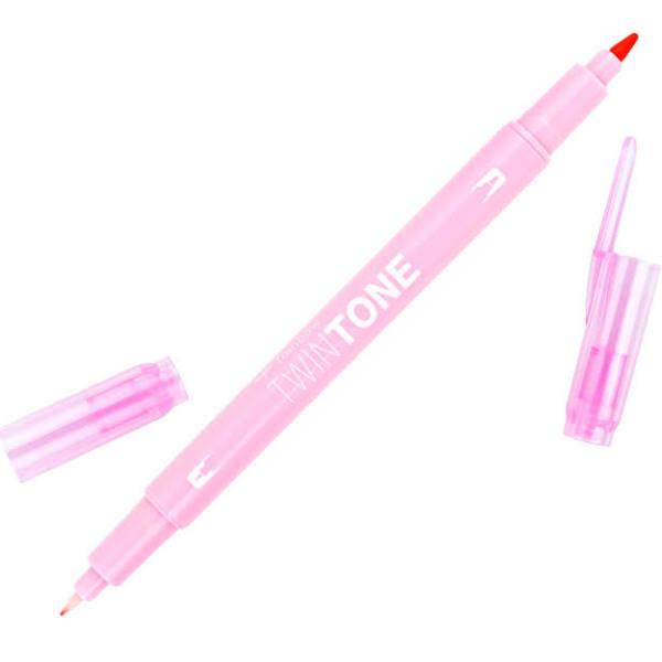 Tombow - TwinTone Dual Tip Markers 58 Pale Rose