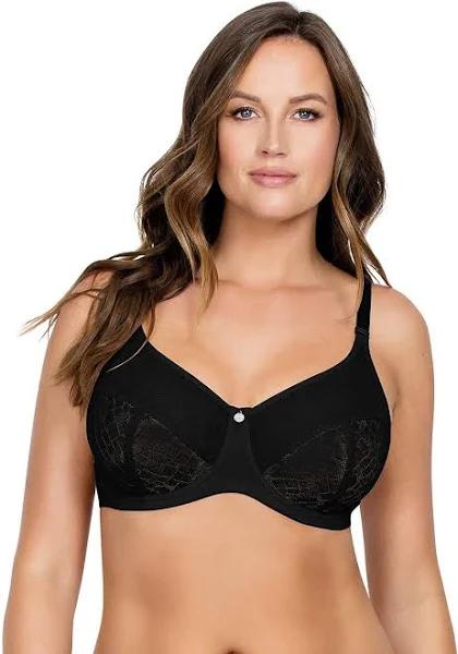 Parfait Enora Underwired Minimiser Bra - Black - 16GG