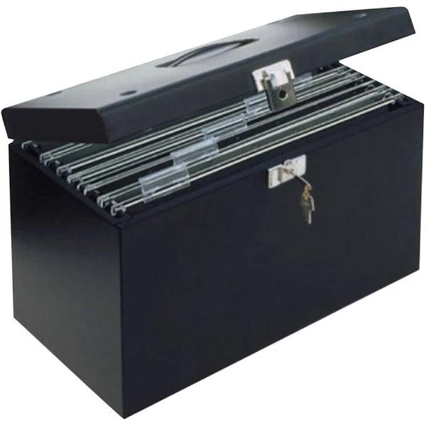 A4 Paper Metal Filing Storage Box - Black | General | Best Price Guarantee | Free Shipping On All Orders | Delivery Guaranteed