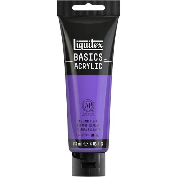 Liquitex Basics - Paint - acrylic - brilliant purple - 118 ml