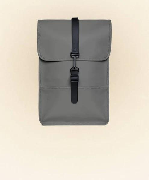 Rains Unisex Grey Mini Backpack One Size