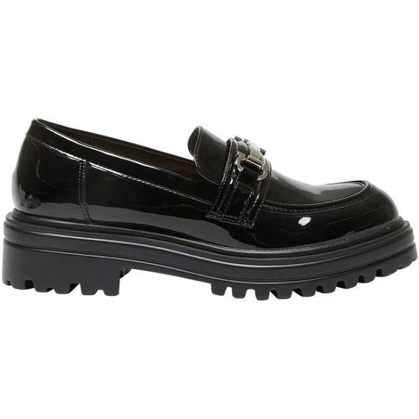 Belinda Loafer in Black Patent 40