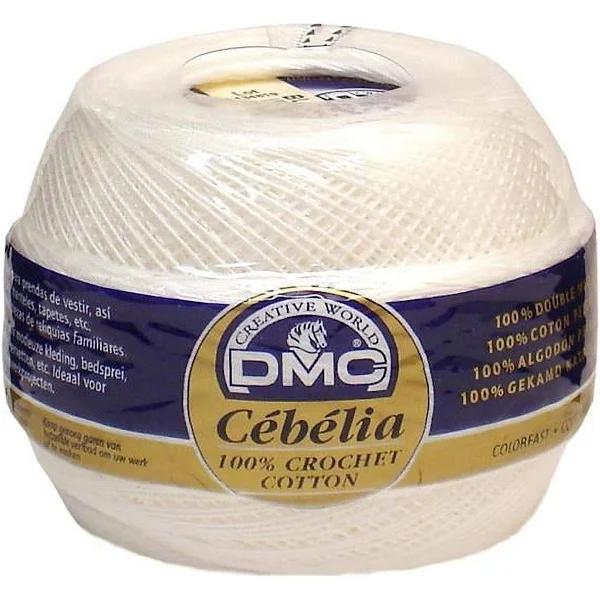 DMC Cebelia Crochet Cotton Size 30-White