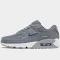 Nike Air Max 90 - Cool Grey/Light Smoke Grey/White/Deep Royal Blue - 12