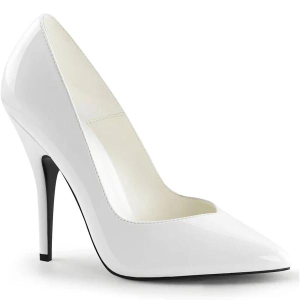 Pleaser - SEDUCE-420V 16 / White Patent