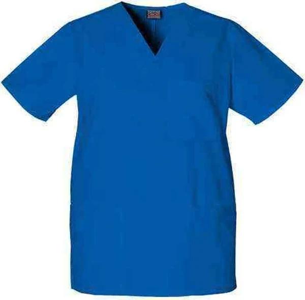 Cherokee Workwear 4876 Scrubs Top Unisex V-Neck Royal