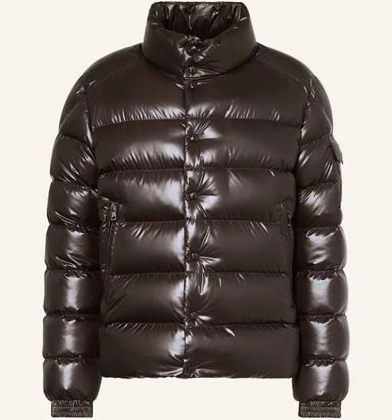 Moncler Men's Lule Padded Jacket in Brown, Size Small | END. Clothing