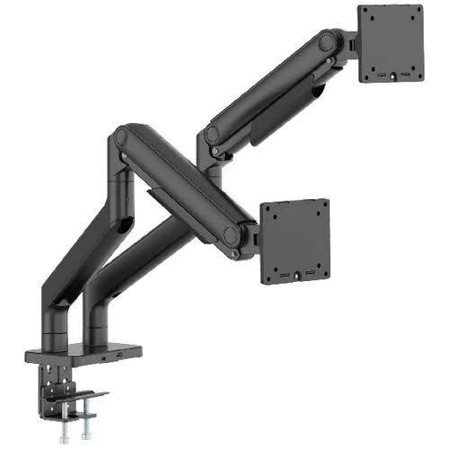 J.Burrows Dual Heavy Duty Monitor Arm Black