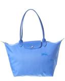 Longchamp Le Pliage Original Medium Canvas & Leather Tote