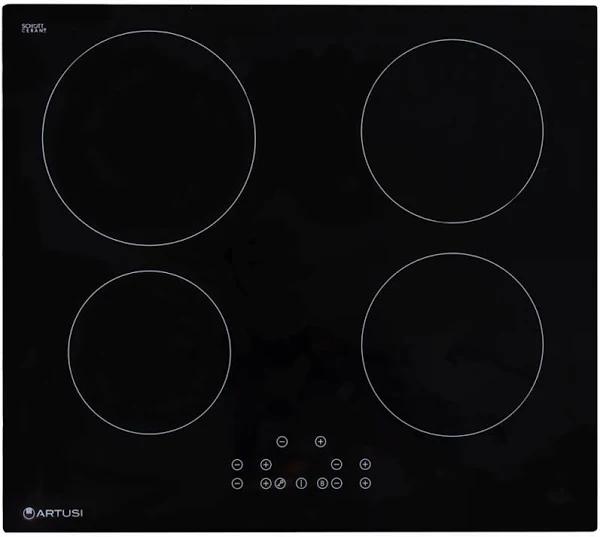 Artusi 60cm 4 Zone Induction Cooktop CAID646B - Clearance