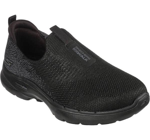 Skechers Go Walk 6 Glimmering - Black/Black 7.5