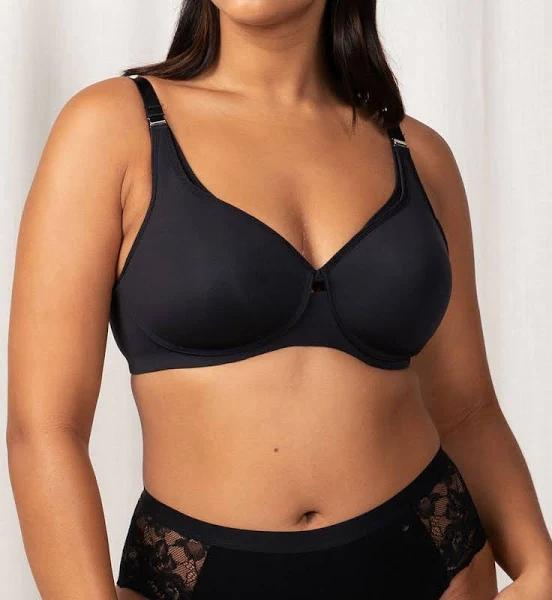 Triumph Gorgeous Maternity Bra Black 12 G