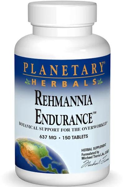 Planetary Herbals Rehmannia Endurance - 150 Tablets