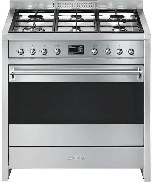 Smeg 90cm Pyrolytic Freestanding Cooker