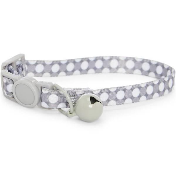 All Day Breakaway Multi Dot Kitten Collar Grey 15-20cm