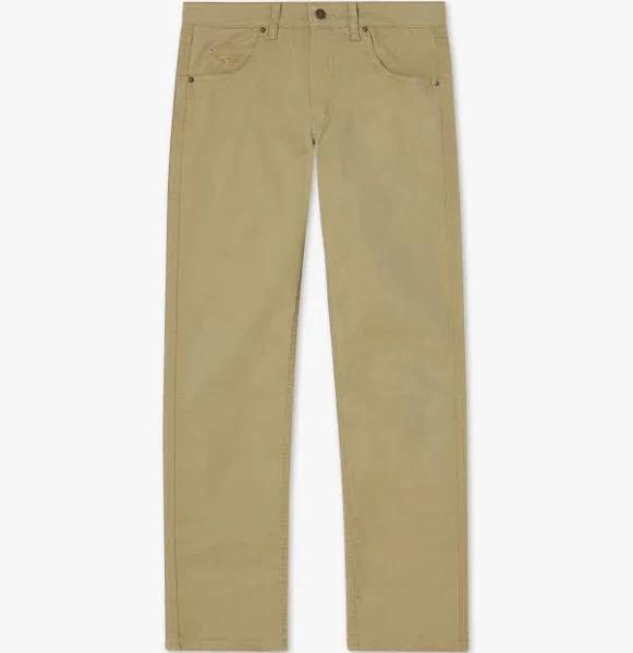 R.M. Williams Linesman Jeans - Slim Fit - Khaki, 42/32 / Khaki