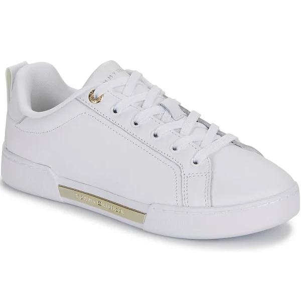 Tommy Hilfiger Chique Court Trainers White EU 37 Woman