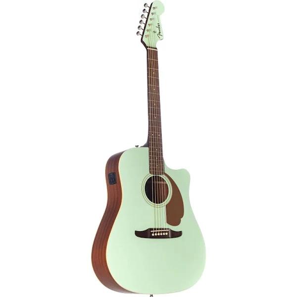 Fender Redondo Player Acoustic Electric Guitar Surf Green