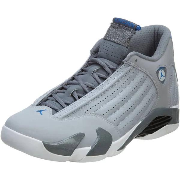 Air Jordan 14 Retro Wolf Grey Shoes - Size 11.5