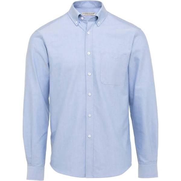 RM Williams Collins Shirt XX-Large Light Blue