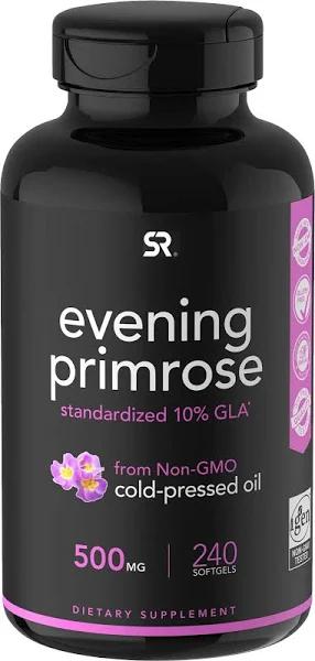 Sports Research Evening Primrose Softgels 240 Softgels 500mg