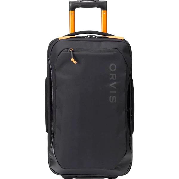 Orvis Trekkage LT Adventure Checked Roller Bag - 40L - Black