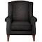 Classic Wing Fabric Armchair Licorice by Freedom