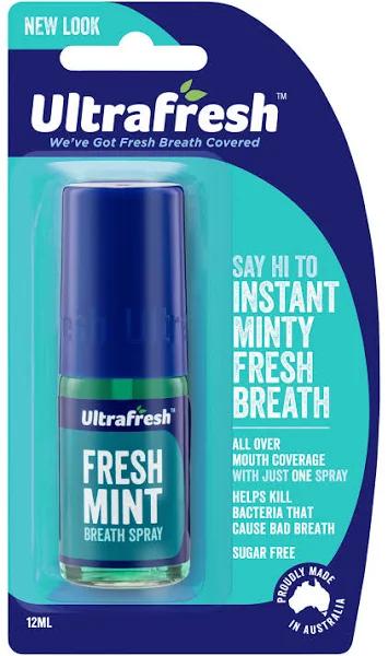 Ultrafresh Breath Spray Fresh Mint 12 ml