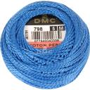 DMC Perle 5 Cotton #798 Dark Delft Blue 10g Ball 45m