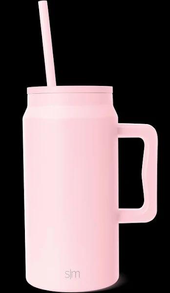 Simple Modern 50 oz Mug Tumbler With Handle and Straw Lid | Reusable Insulated Stainless Steel Large Travel Jug Water Bottle | Gifts For Women Men