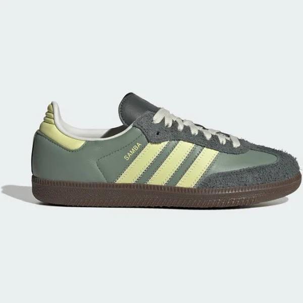 Adidas Originals - Women's Green Low-Tops - Samba OG - Iconic Exclusive - Womens - Size 12 at The Iconic