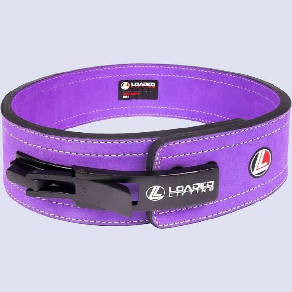 Loaded Lever Belt 10mm Purple / XS - Loaded Lifting