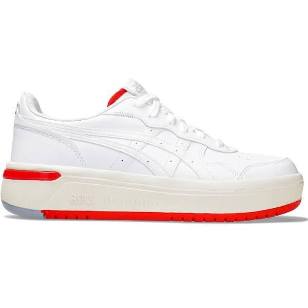 ASICS Japan S Stack - Sportstyle Sneakers - white/cherry Tomato 5.5