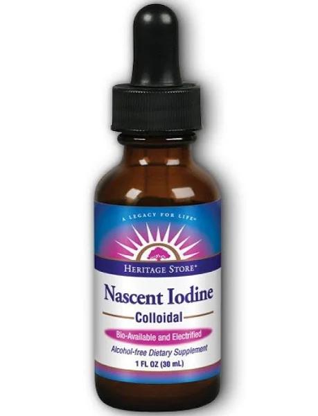 Heritage Store Nascent Colloidal Iodine - 1.0 fl oz